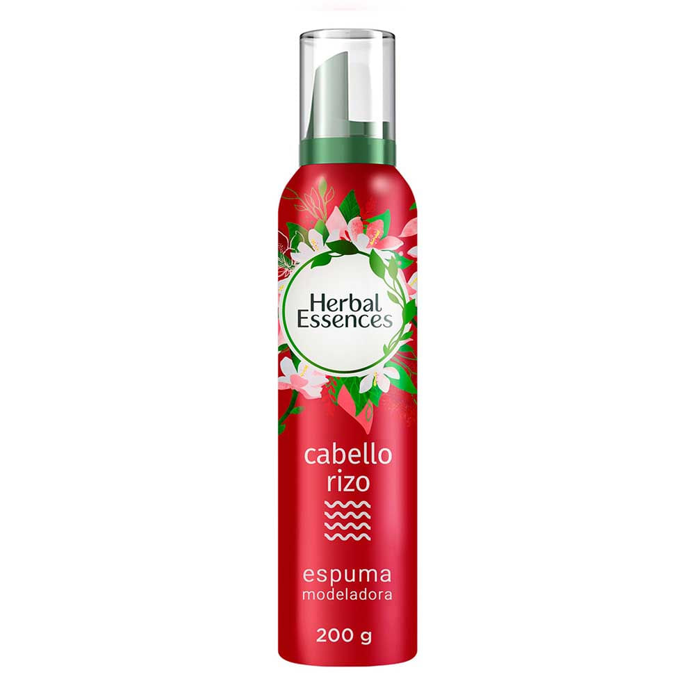 Espuma Modeladora Herbal Essences Cabello Rizo 200g