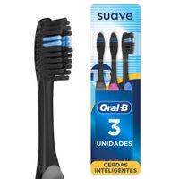 Cepillo de Dientes Oral-B 3 Indicator Black Suave 3un