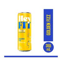 Gaseosa Hey Fit Golden Fizz Lata 355ml