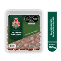 Cabanossi en Cubos Braedt 100g