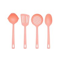 Set Utensilios Ilko Everyday Coral 4un