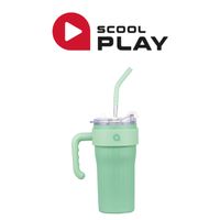 Botella Scool Play Tumbler Fluid Verde 800ml