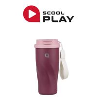 Botella Scool Play Doble Toma Guinda Play 500ml