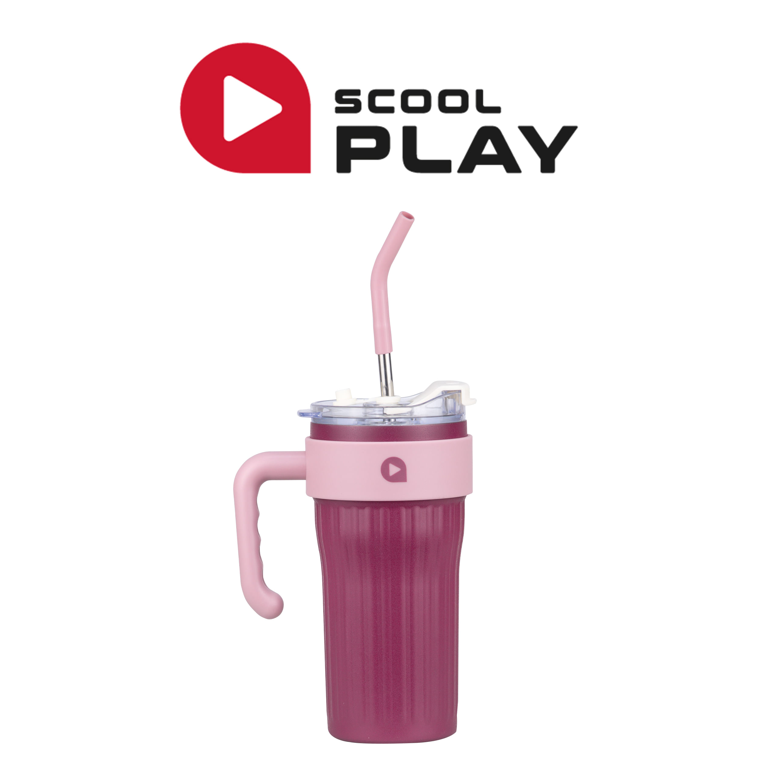 Botella Scool Play Fluid Guinda Play 800ml