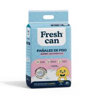 Pañales de Piso Fresh Can Regular 40un