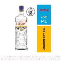 Gin Gordon's London Dry Botella 750ml