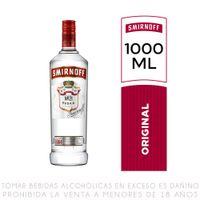 Botella Vodka Smirnoff Red 1 L