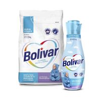 Pack Bolívar Cuidado Bebés: Detergente en Polvo + Suavizante