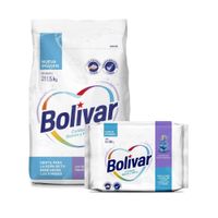 Pack Bolívar Cuidado Bebés: Detergente en Polvo + Jabón