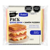 Pack Queso Edam Delice + Jamón Pizzero Casa Europa