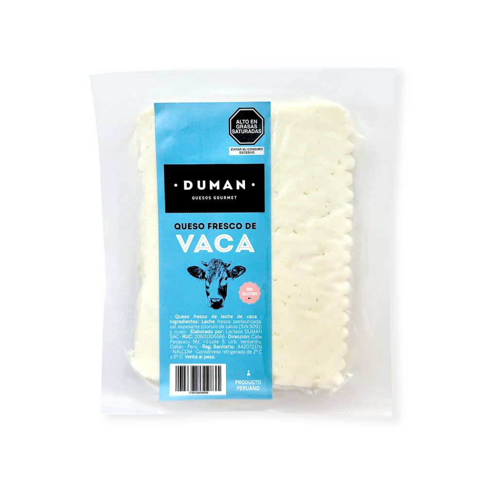 Queso Fresco Duman x kg