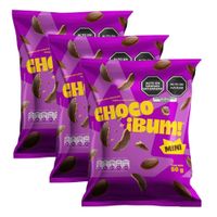 Tripack Galletas Chocobum Mini 50g