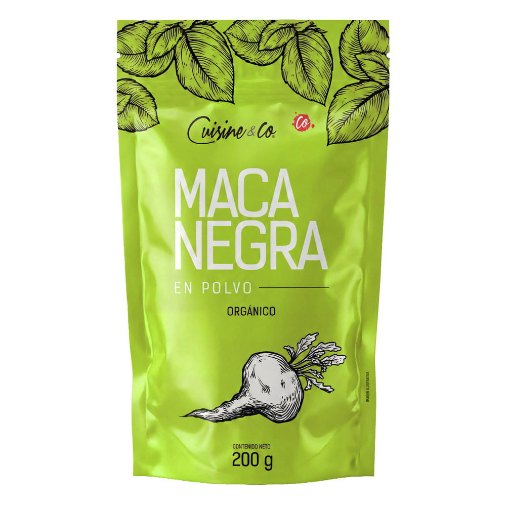 Maca Negra Orgánica Cuisine & Co 200g