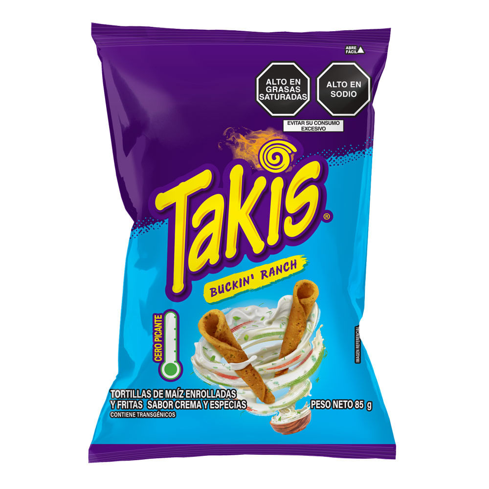Tortillas Fritas Takis Buckin' Runch 85g