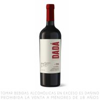 Vino Tinto Malbec Dadá Botella 750ml