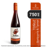 Vino Tinto Quebranta Tannat Toñuz Botella 750ml