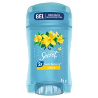 Desodorante en Gel Secret Vainilla 45g