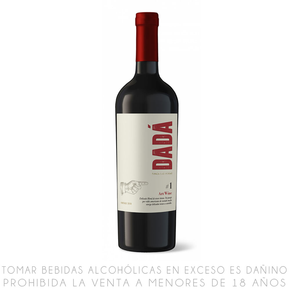 Vino Tinto Blend Dadá Nr1 Botella 750ml