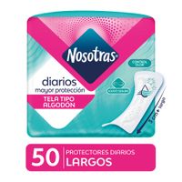 Protectores Diarios Nosotras Largos 50un