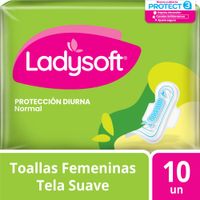 Toallas Higiénicas Ladysoft Normal 10un