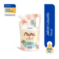 Jabón Líquido Antibacterial Aval Ritual Relajante 800ml