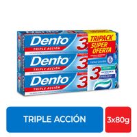 Tripack Pasta de Dientes Triple Acción 80g