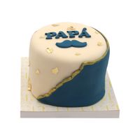Mini Torta Día del Padre Bigote 6 Porciones