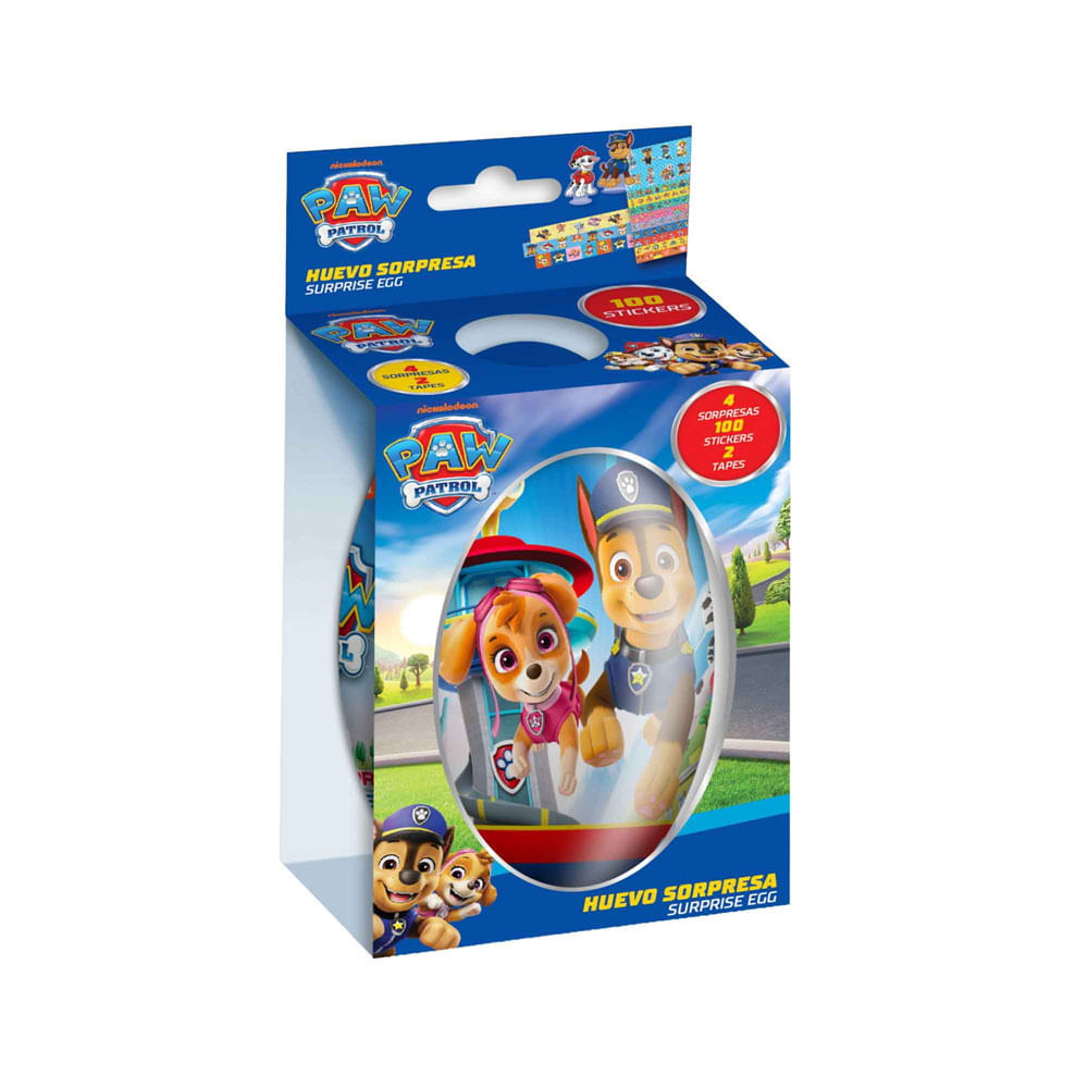 Huevo de Pascua Sorpresa Paw Patrol 155g