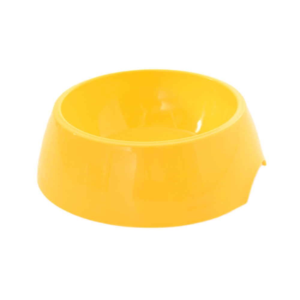 Plato Pet's Fun Plástico 350ml Mostaza