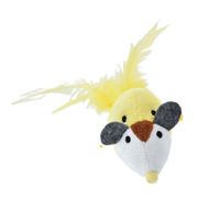 Juguete Gato Pet's Fun Peluche Catnip Ratón Amarillo