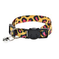 Collar Pet's Fun Gato Poliéster Animal Print Amari