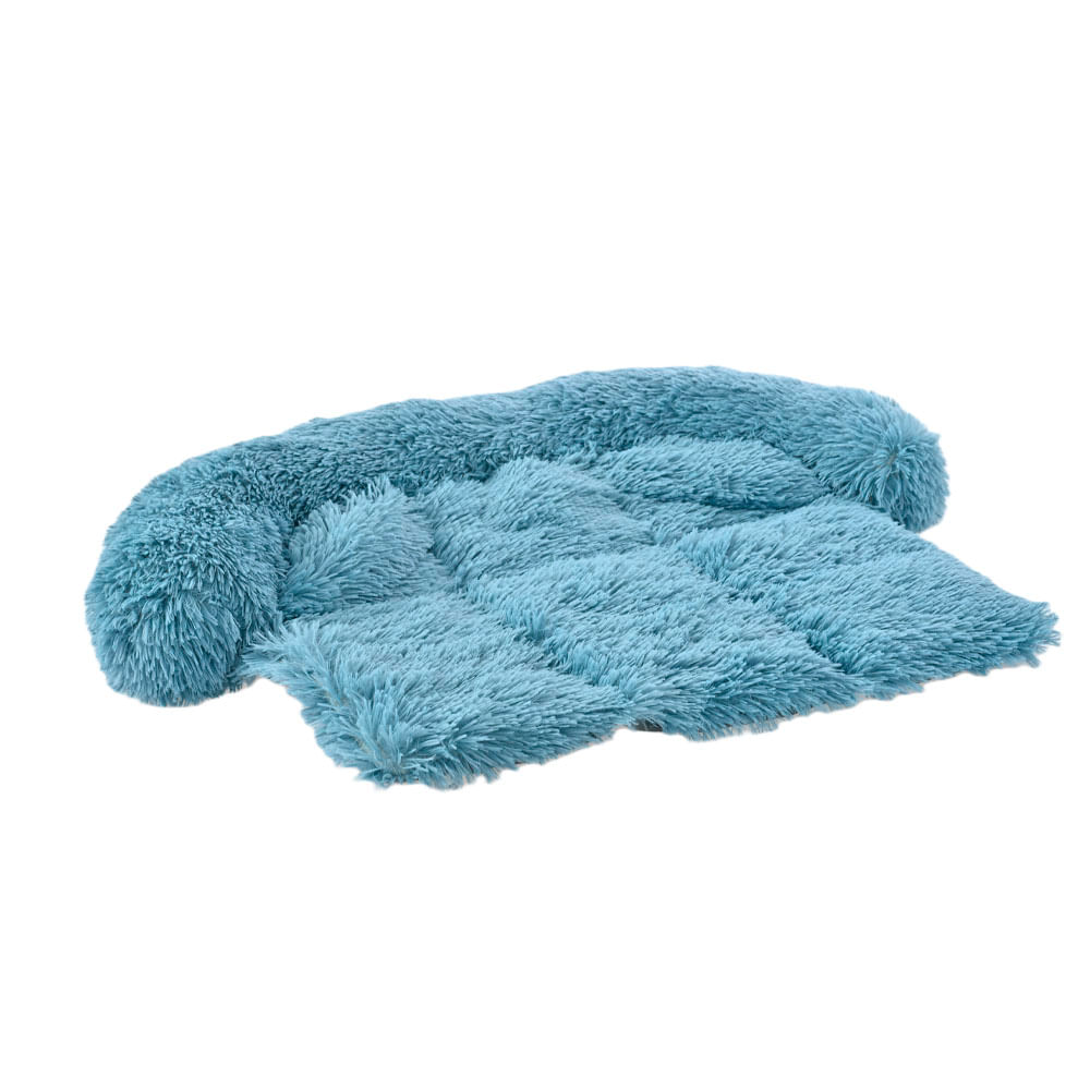 Cama Pet's Fun con Almohadón Azul M