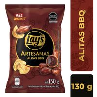 Papas Fritas Lay's Artesanas Alitas BBQ 130g