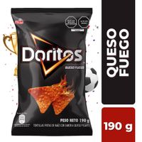 Tortilla Chips Doritos Queso Fuego 190g