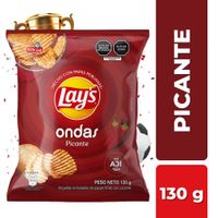 Papas Fritas Lay's Ondas Picante 130g