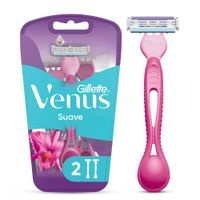 Máquina de Afeitar Desechable Gillette Venus Suave 2un