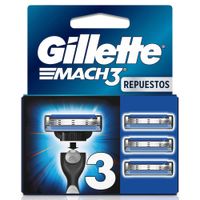 Repuesto Máquina de Afeitar Gillette Mach3 3un