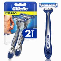Máquina de Afeitar Desechable Gillette Cuerpo 2un