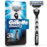 Máquina de Afeitar Gilette Mach3 + Repuesto