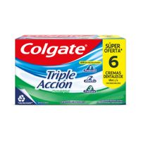 Sixpack Pasta Dental Colgate Triple Acción 60ml