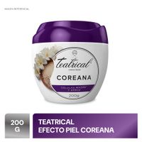Crema Facial Teatrical Efecto Piel Coreana 200g