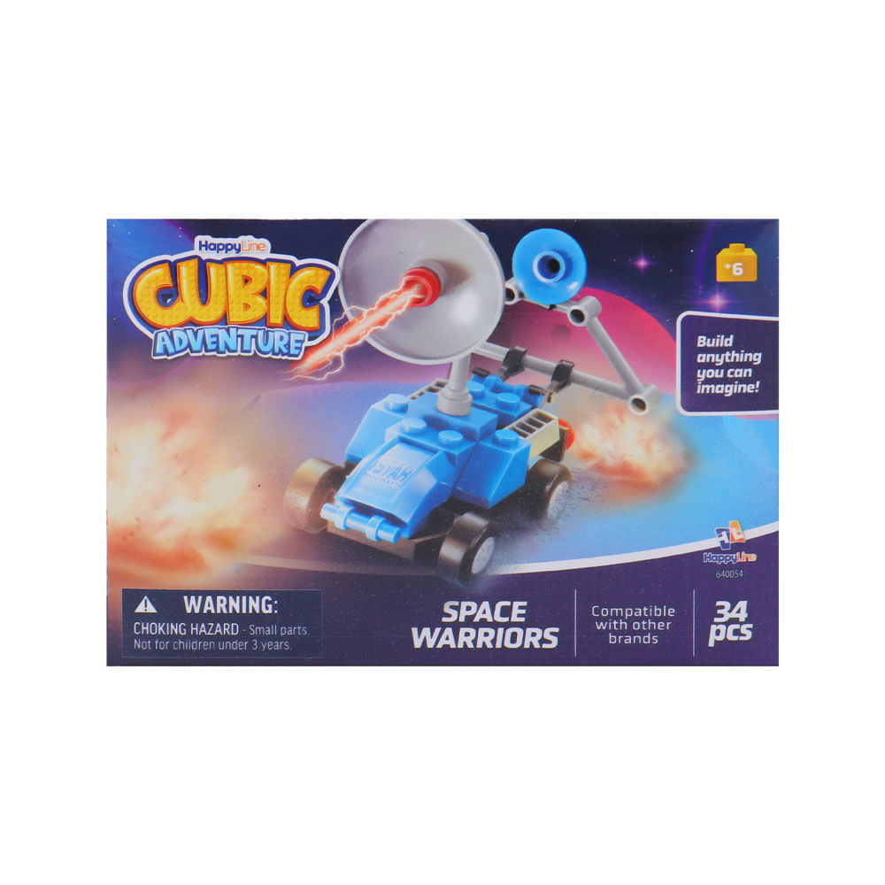 Set de Bloques de Construcción Happy Line Mini 31 piezas