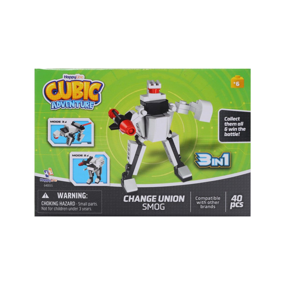 Set de Bloques de Construcción Happy Line Mini 40 piezas