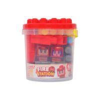 Balde de Bloques y Figuras Happy Line 60 piezas