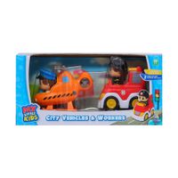 Set de 2 Vehículos con 2 Figuras Surtido