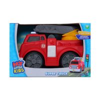 Vehículo de Bomberoso Construcción Happy Line con Luz y Sonido