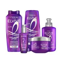 Pack Elvive Colágeno Lifter: Shampoo + Acondicionador + Crema de Peinar + Tratamiento + Loción Termoprotectora