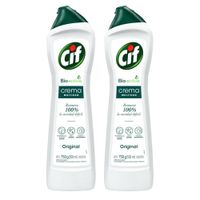 Twopack Limpiador Multiuso en Crema Cif Bioactive Original 500ml