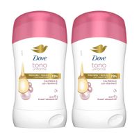 Tripack Antitranspirante en Barra Dove Tono Uniforme Caléndula 45g