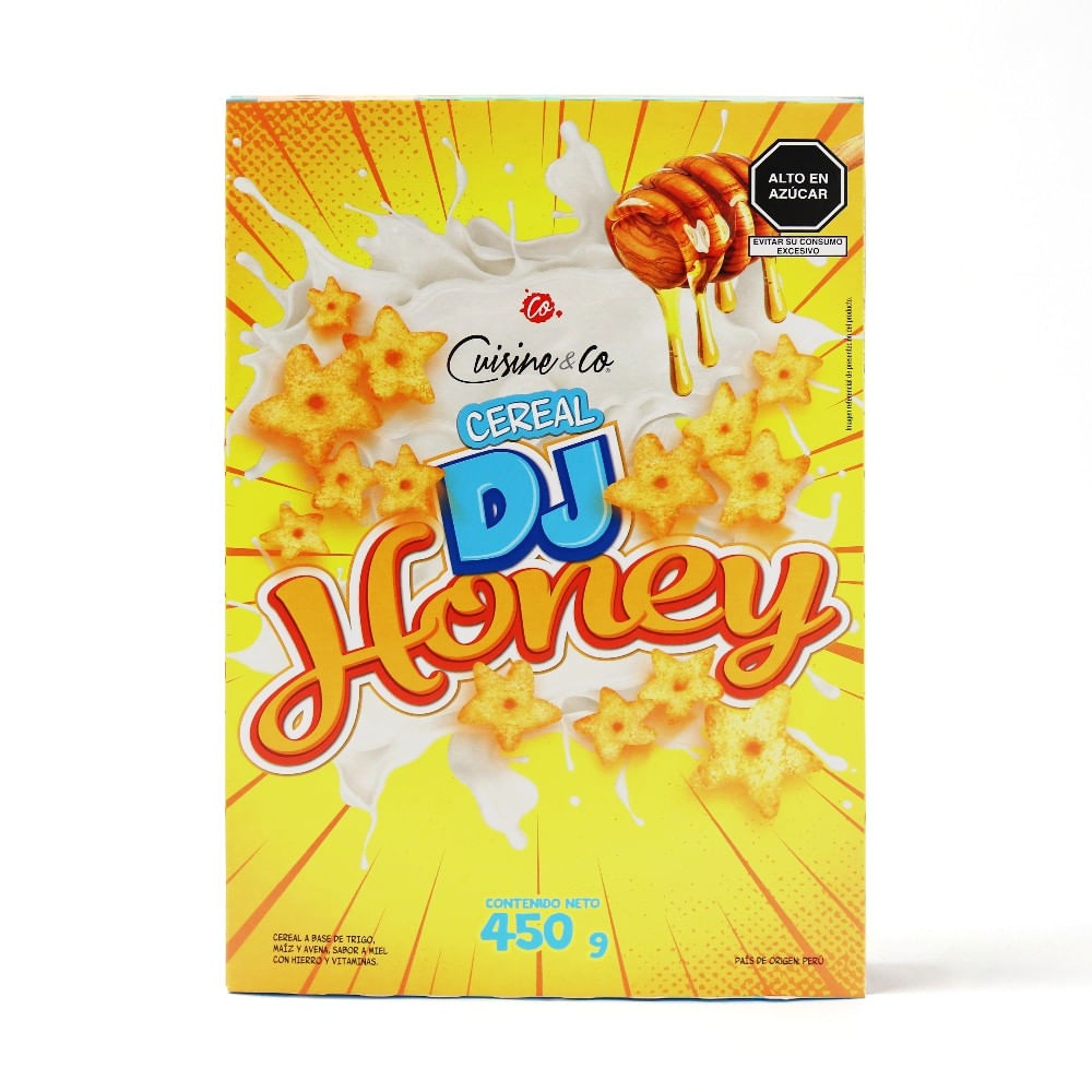 CEREAL DJ HONEY 450G CUISINE&CO